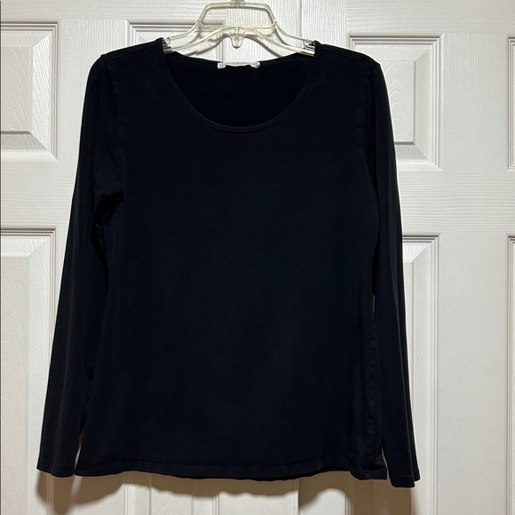 Peruvian Connection Black Long Sleeve Tee - Size Large - Picture 2 of 7